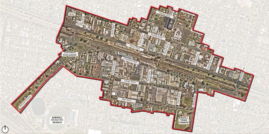 Figure 1 – Amendment C137 Study Area