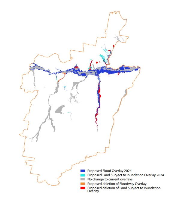 Flood map