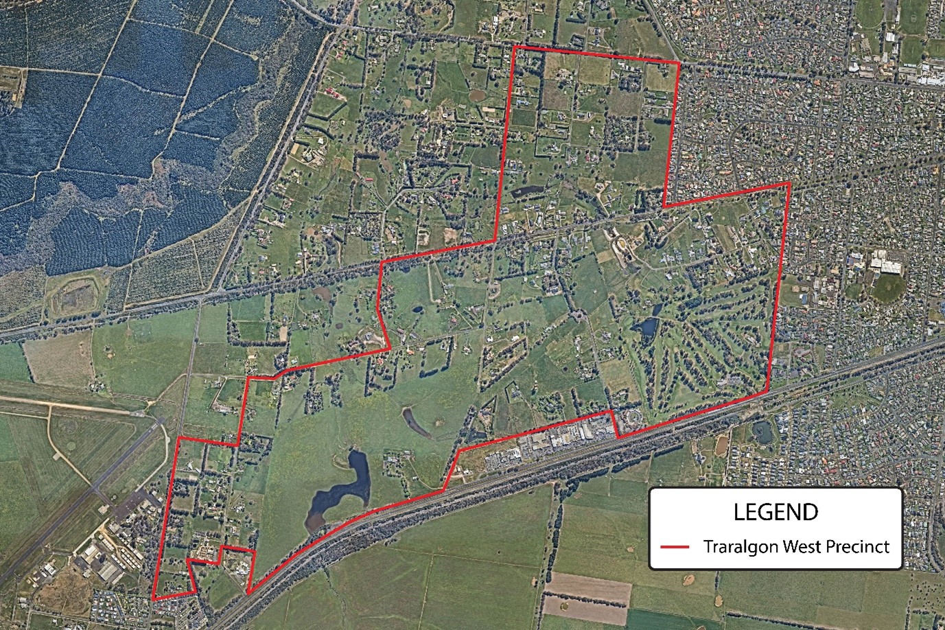 Traralgon West Precinct - figure 1