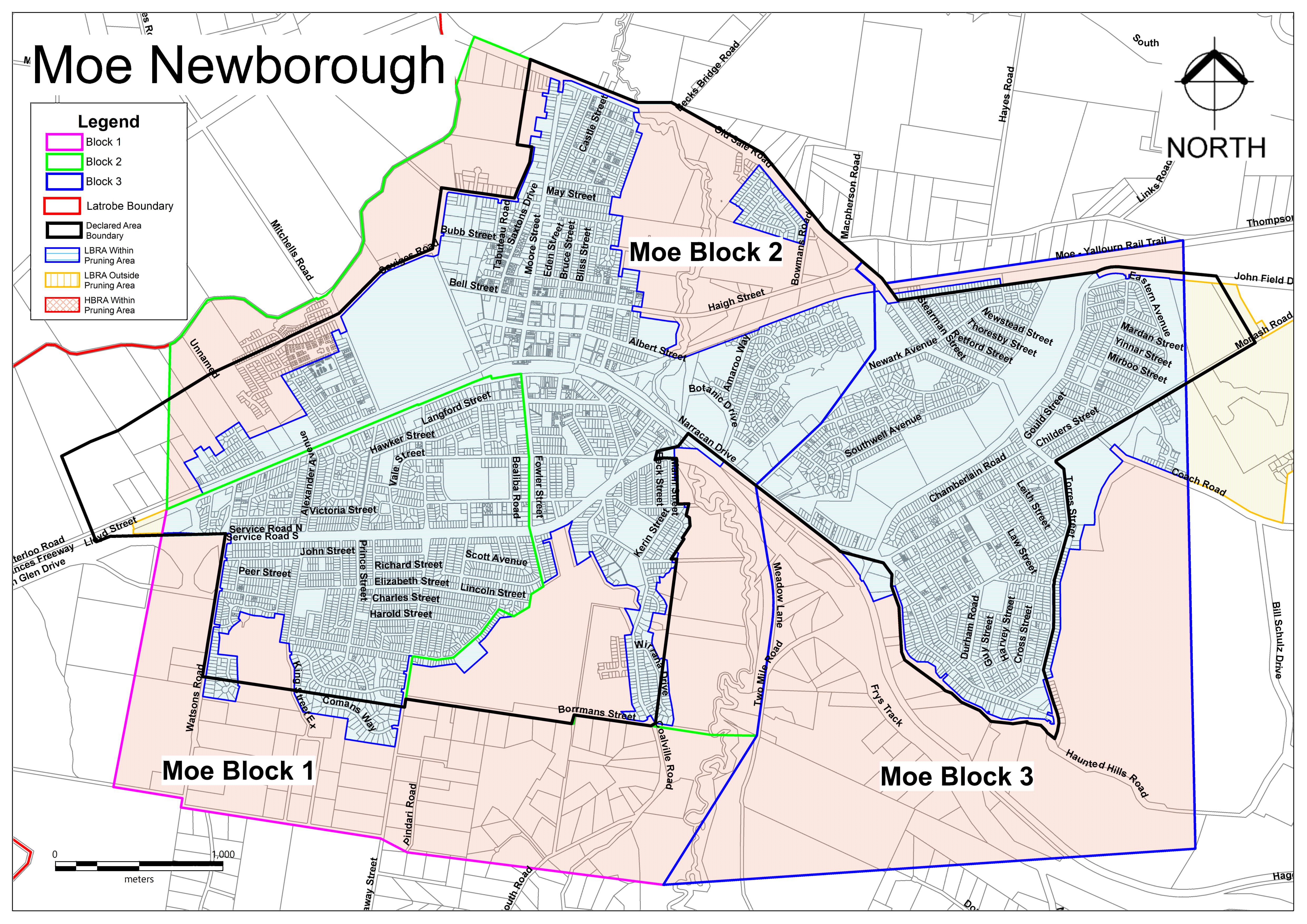 Moe Newborough Pruning Area