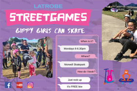 latrobe streetgames gippy girls can skate