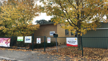 Moore Street Preschool, view from street