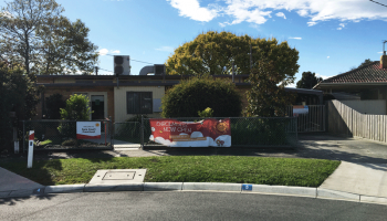 Sara Court Preschool, view from the street